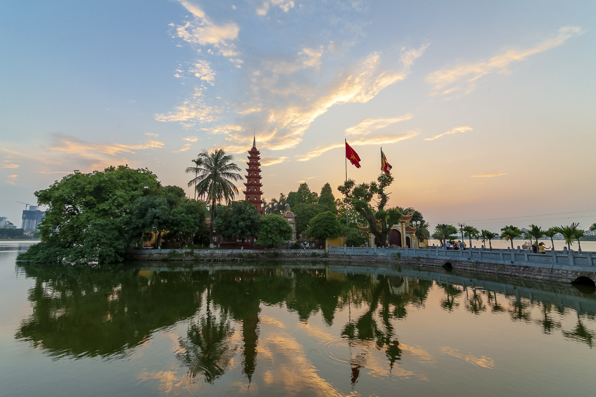 buddhistický chrám pagoda Trấn Quốc