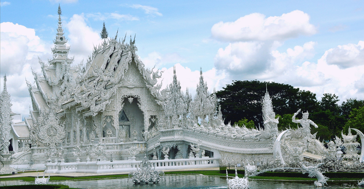 buddhistický chrám Wat Rong Khun