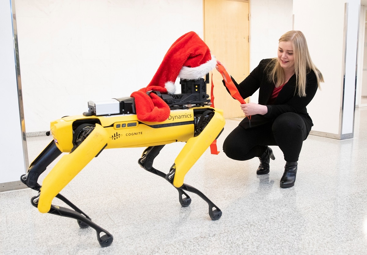 Robotický pes Spot vyvinutý společností Boston Dynamics 