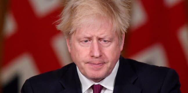 Britain's Prime Minister Boris Johnson