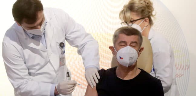 Prime Minister Andrej Babis of the Czech Republic