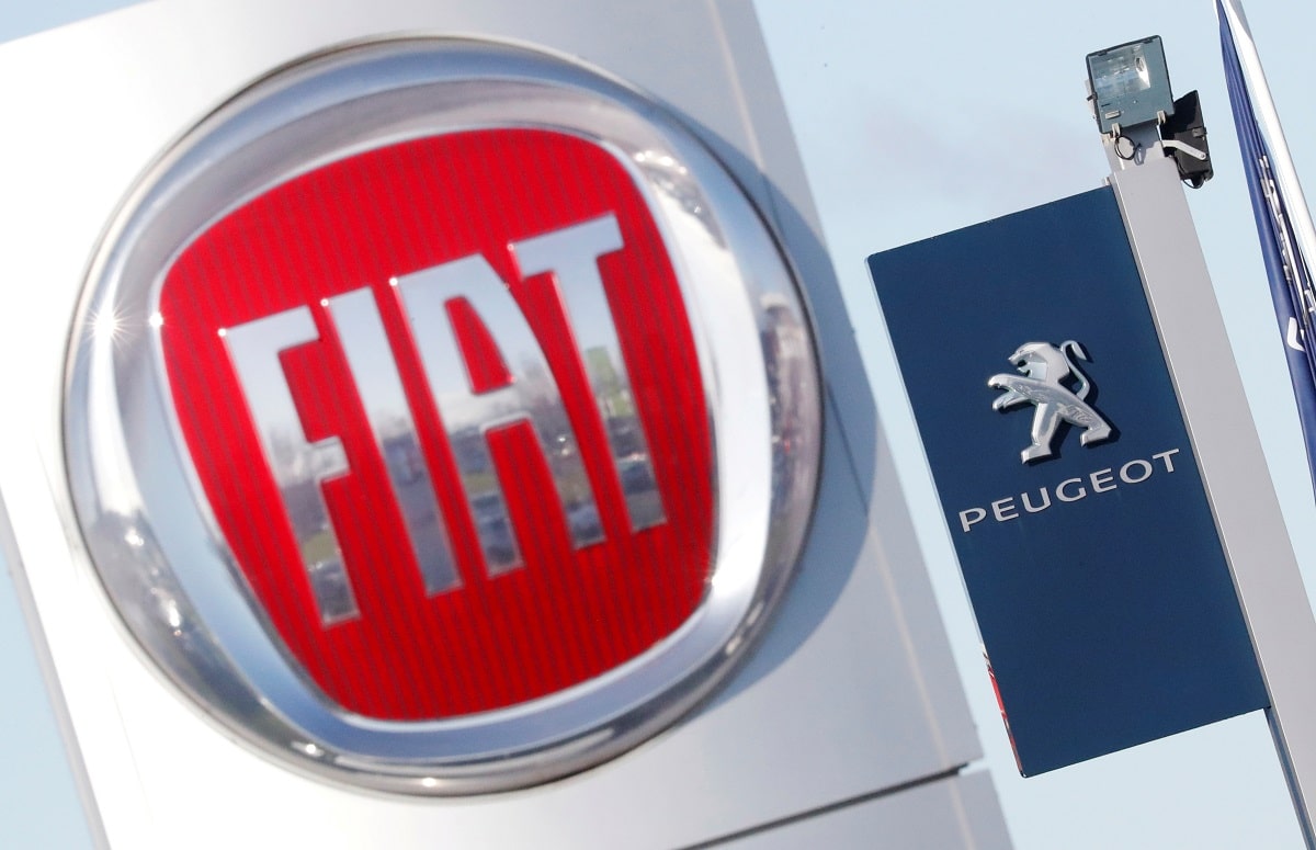 Logo Fiat a Peugeot