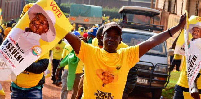 Uganda's President Yoweri Museveni