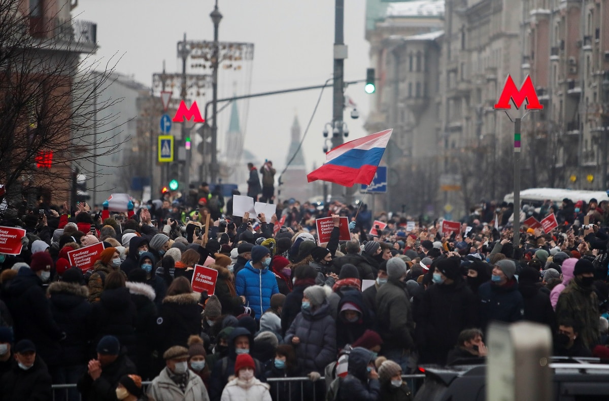 Rusko protesty