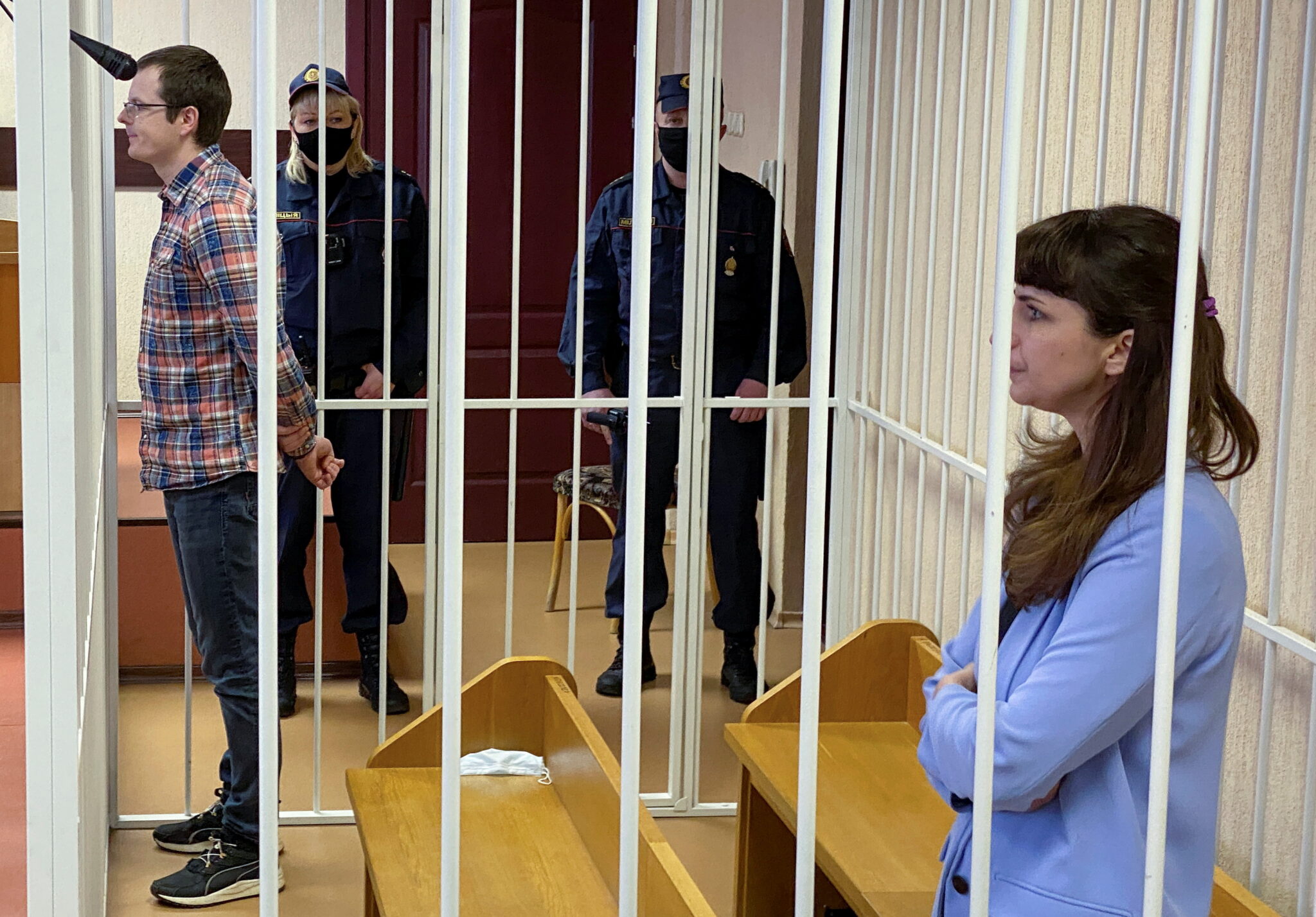 běloruská novinářka do vězení
