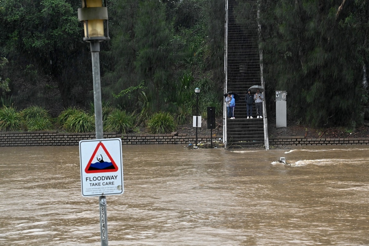 Austrálie záplavy. Foto: Reuters