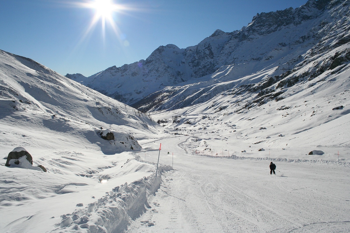 5 nejlepších lyžařských středisek v Itálii
