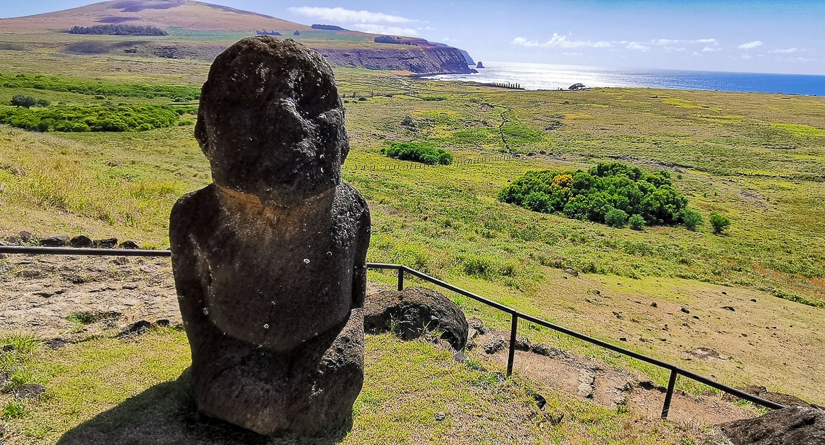 Velikonoční ostrov moai
