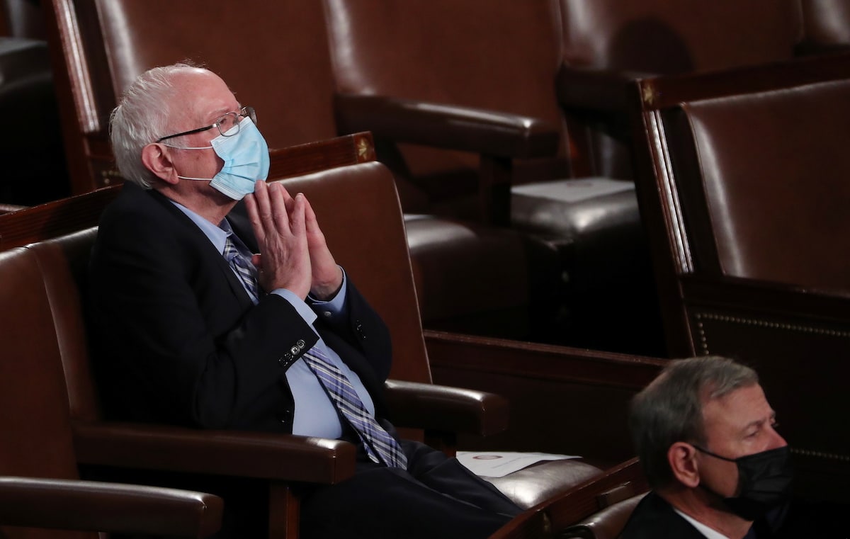 Senátor Bernie Sanders. Foto: Reuters