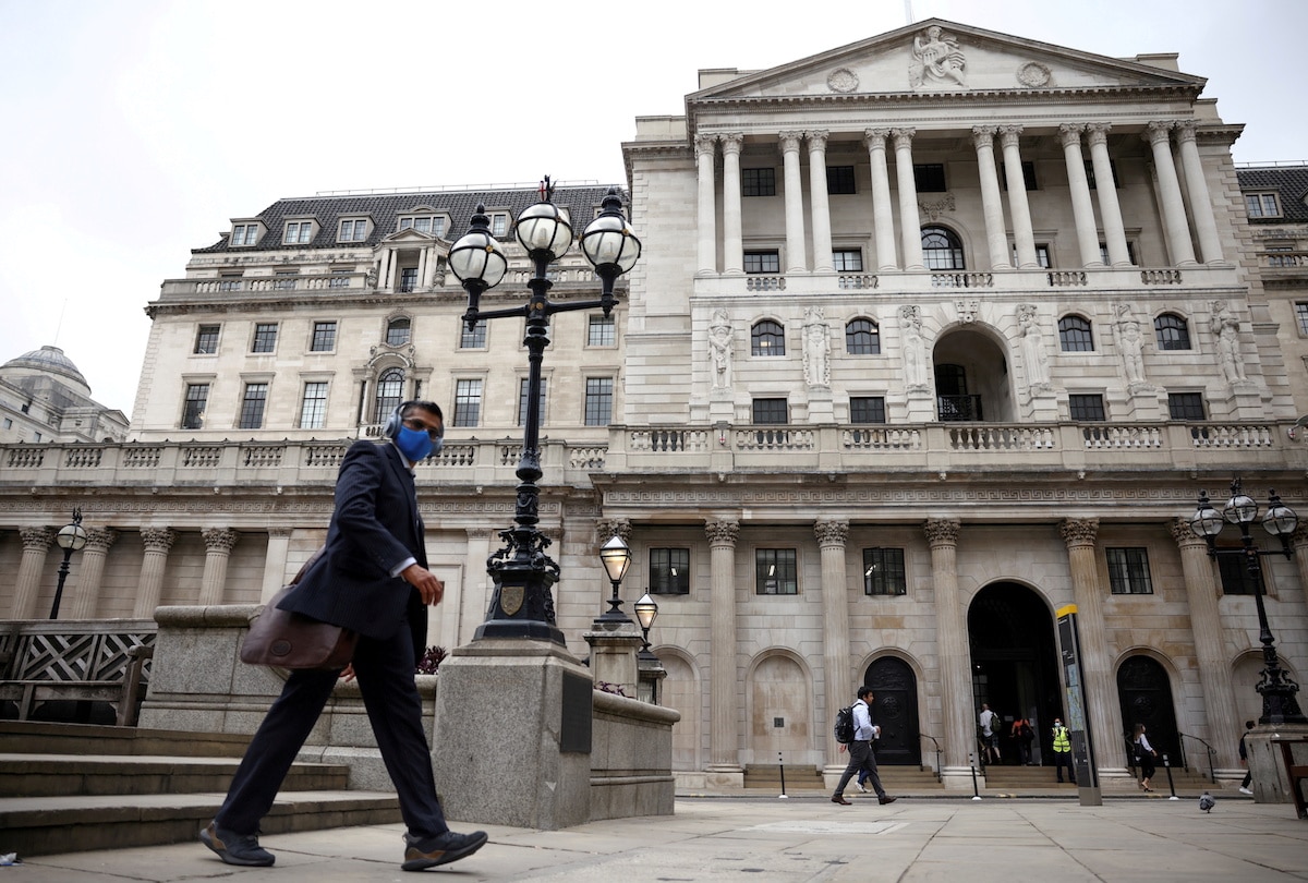 Bank of England V Londýně. Foto: Reuters