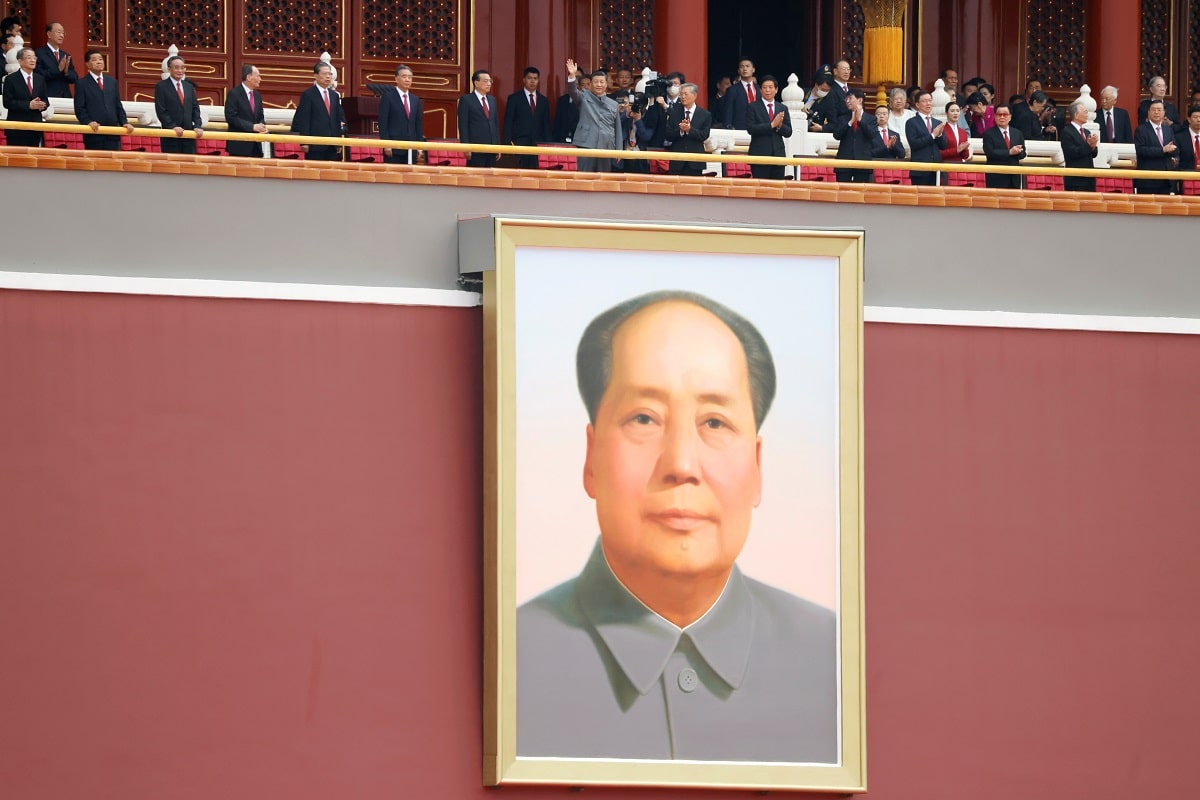 Sté výročí čínské komunistické strany v Pekingu
