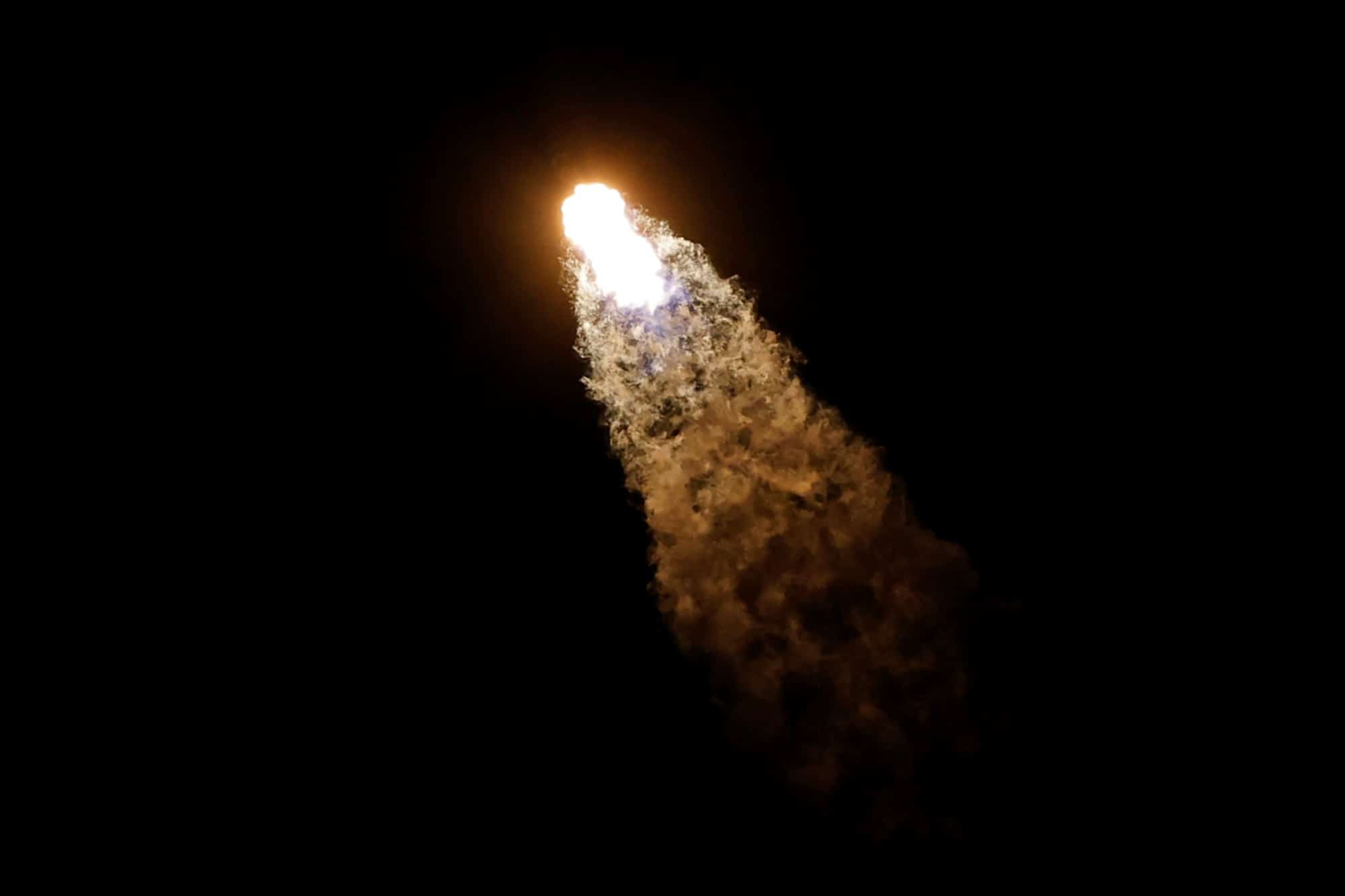 Start rakety SpaceX Falcon 9