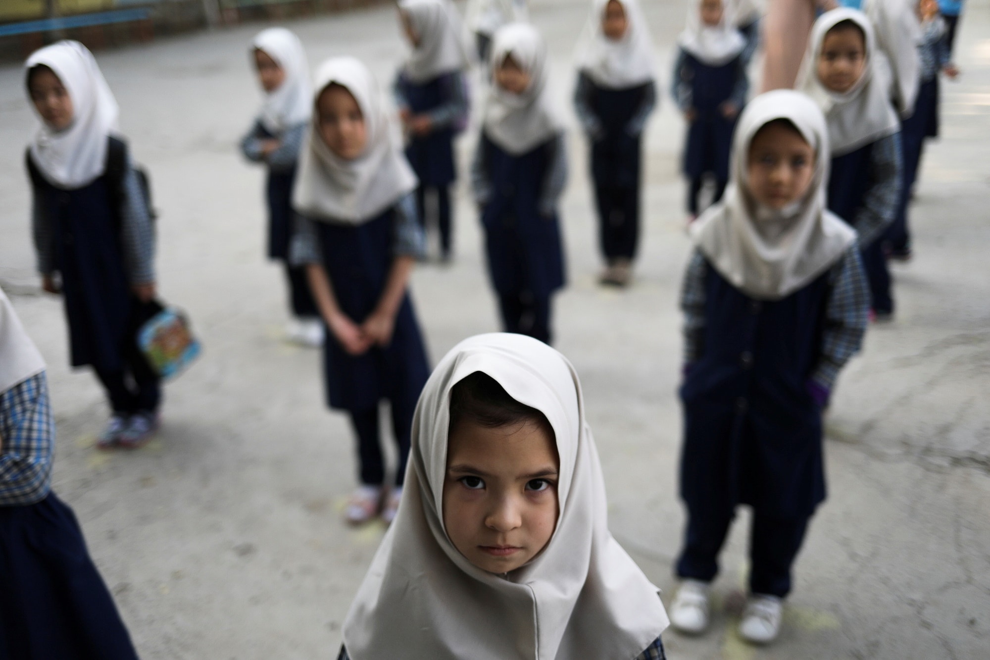 Afghánské školačky, Kábul