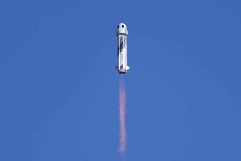 Start rakety New Shepard