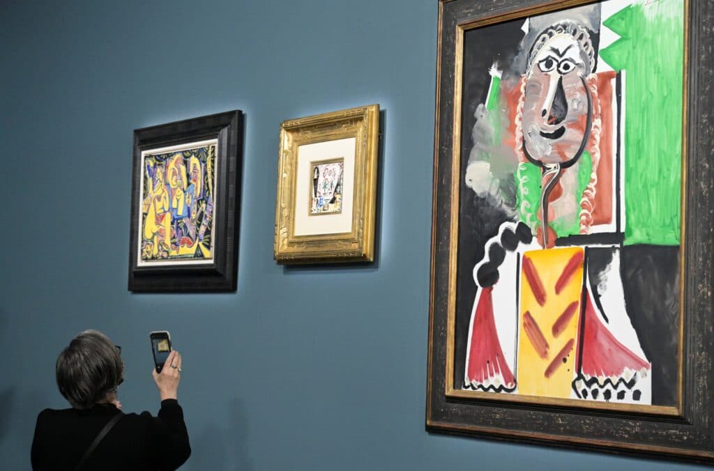 Aukce 11 Picassových obrazů a děl
