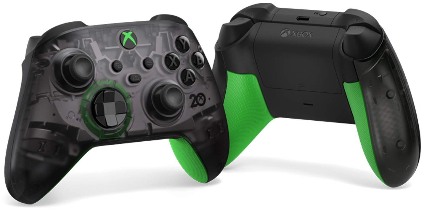 Průsvitný ovladač k 20. výročí Xboxu
