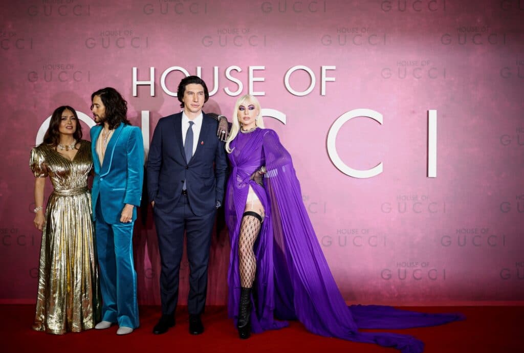 Salma Hayek, Jared Leto, Adam Driver a Lady Gaga