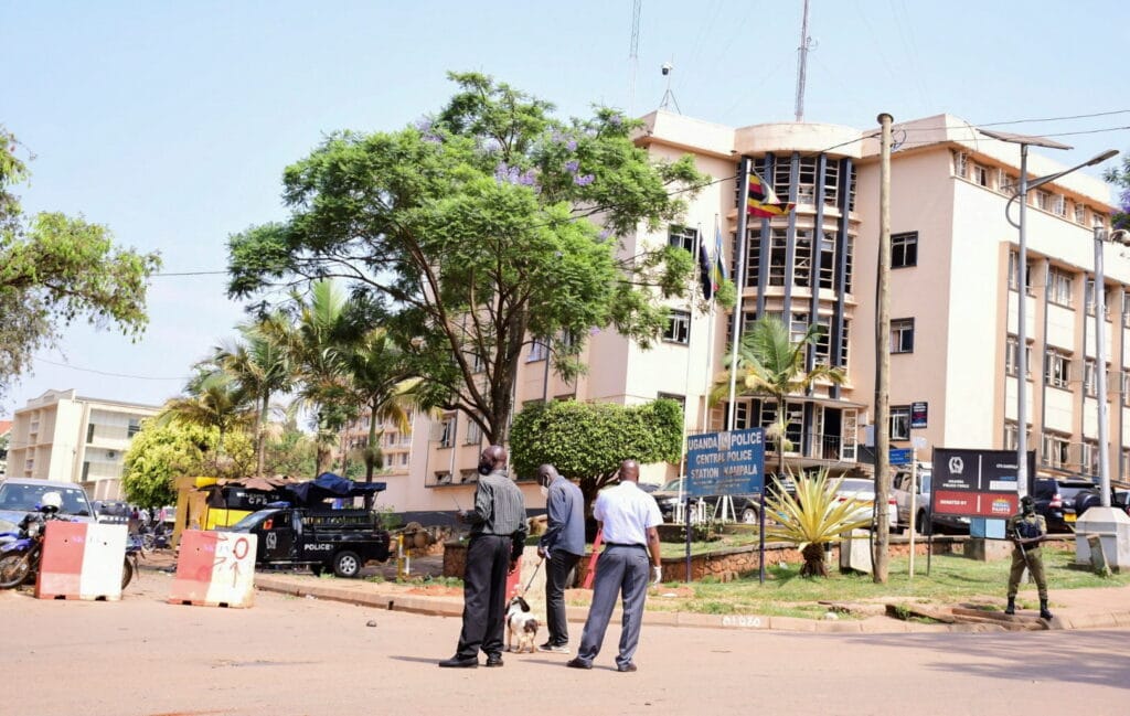 Policejní stanice v Kampale