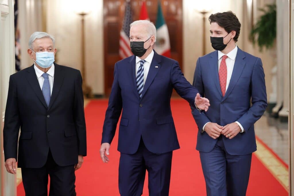 Lídři USA, Mexika a Kanady se potkali poprvé od roku 2016