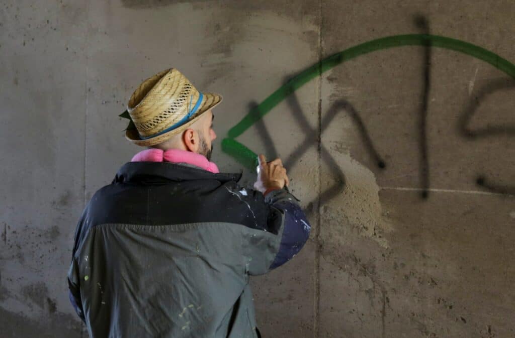 Italský umělec Cibo bojuje proti projevům nenávisti