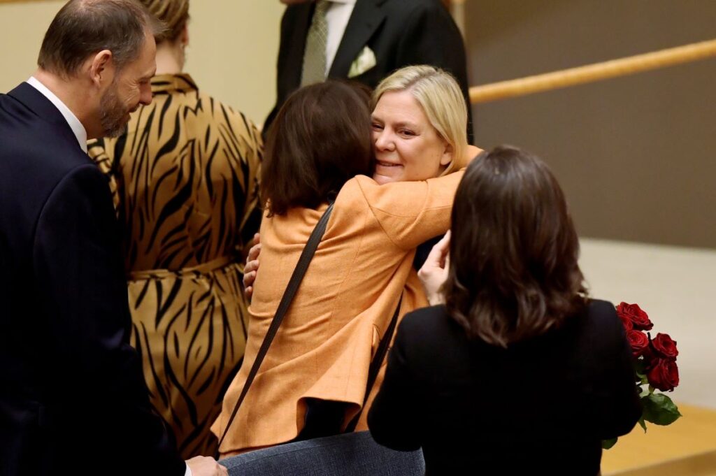 švédská premiérka Magdalena Andersson rezignovala