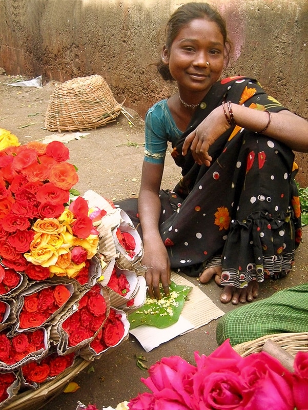 Tradiční trhy v Indii