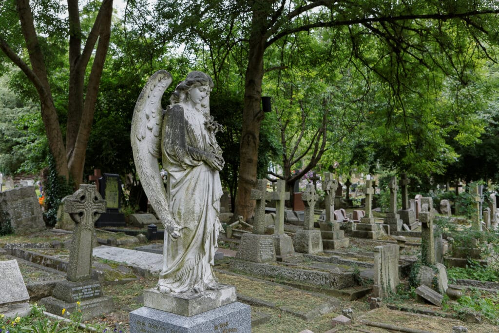 Hřbitov Highgate v Londýně