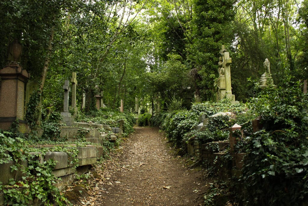 hřbitov Highgate v Londýně