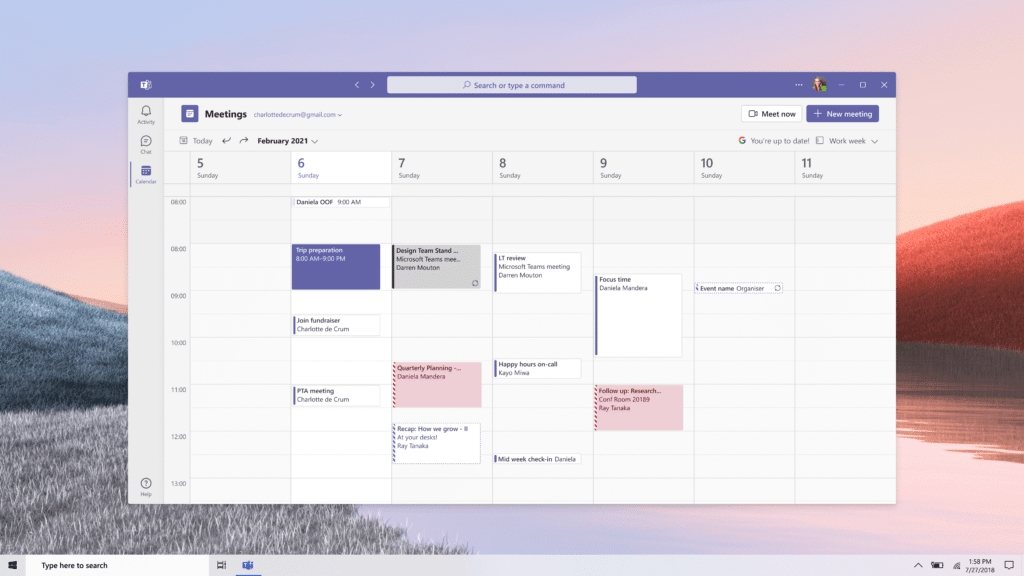 Microsoft Teams Essentials bude obsahovat integraci s Kalendářem Google