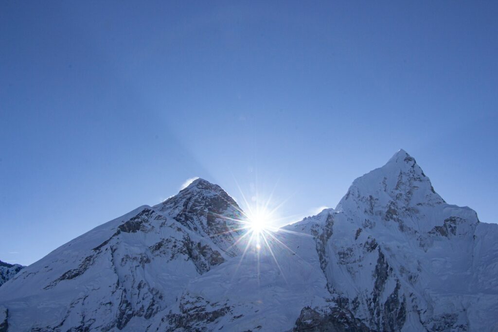 nejvyšší hora Mount Everest