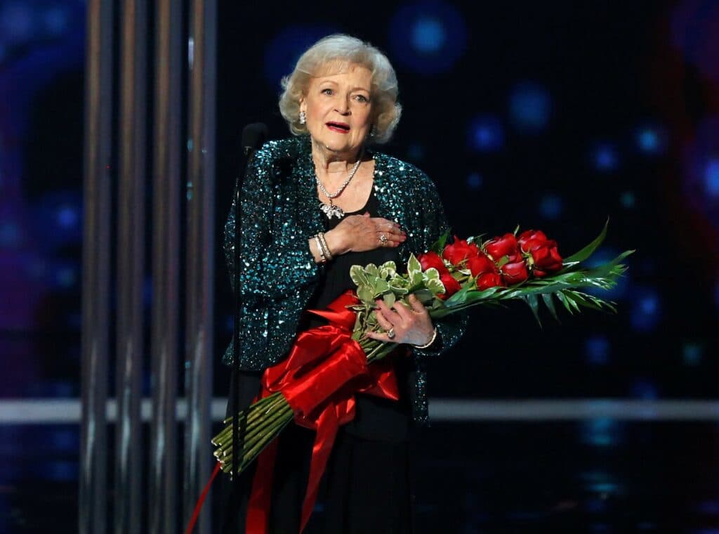 Americká herečka Betty White