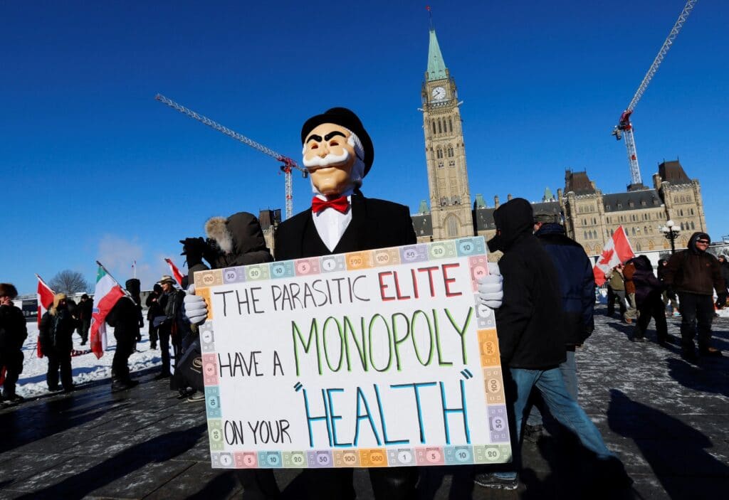 Ottawa: Lidé protestovali před budovou parlamentu