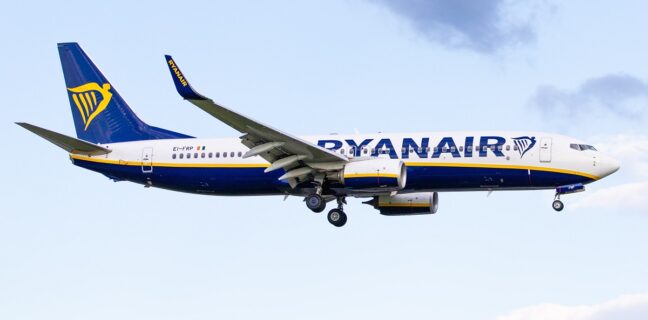 Letadlo Ryanair