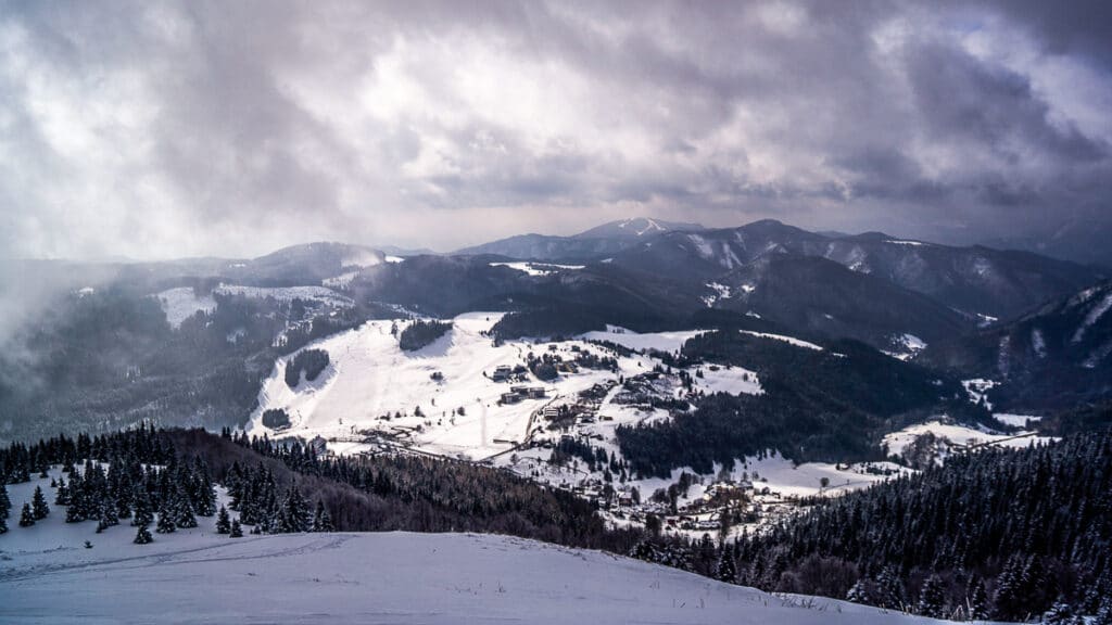 Netradiční lyžařské destinace