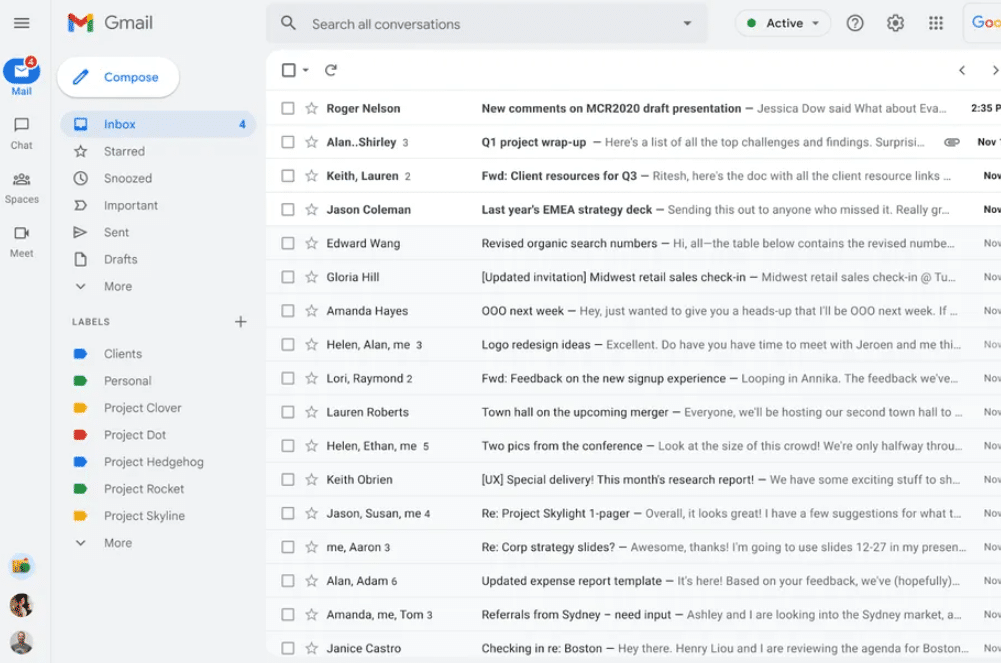 Gmail Integrované Rozhraní