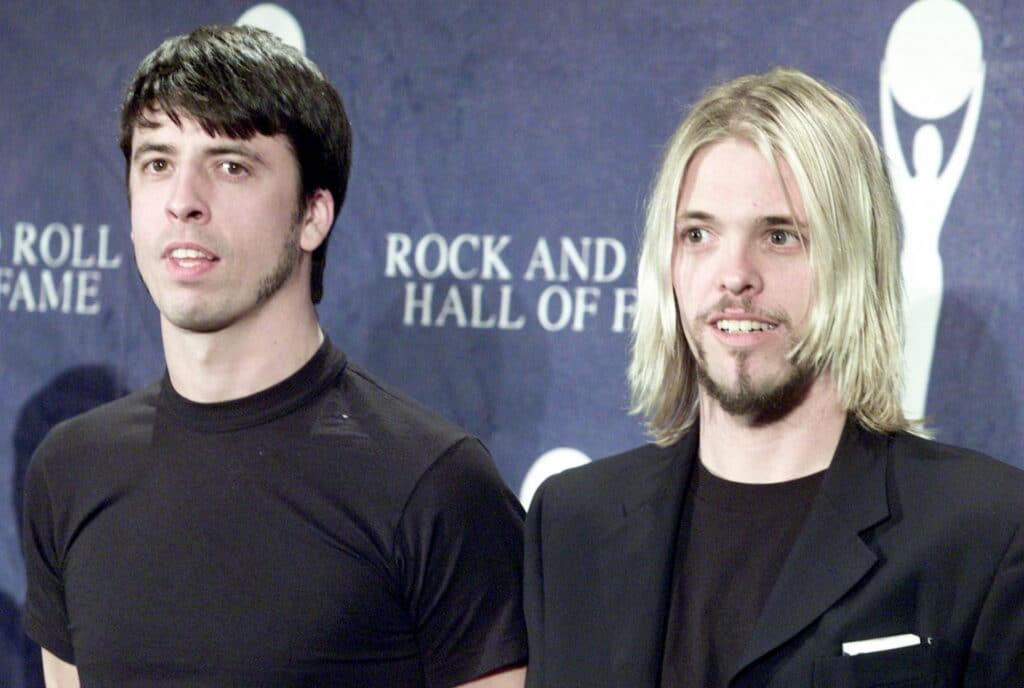 Dave Grohl a Taylor Hawkins