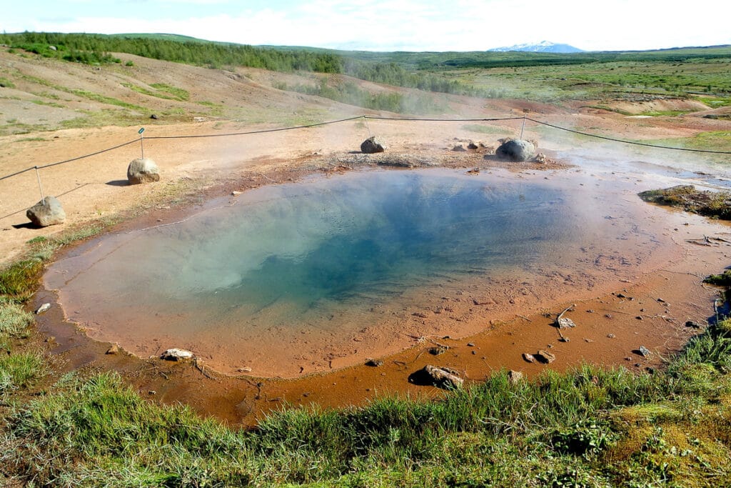 Gejzír na Islandu