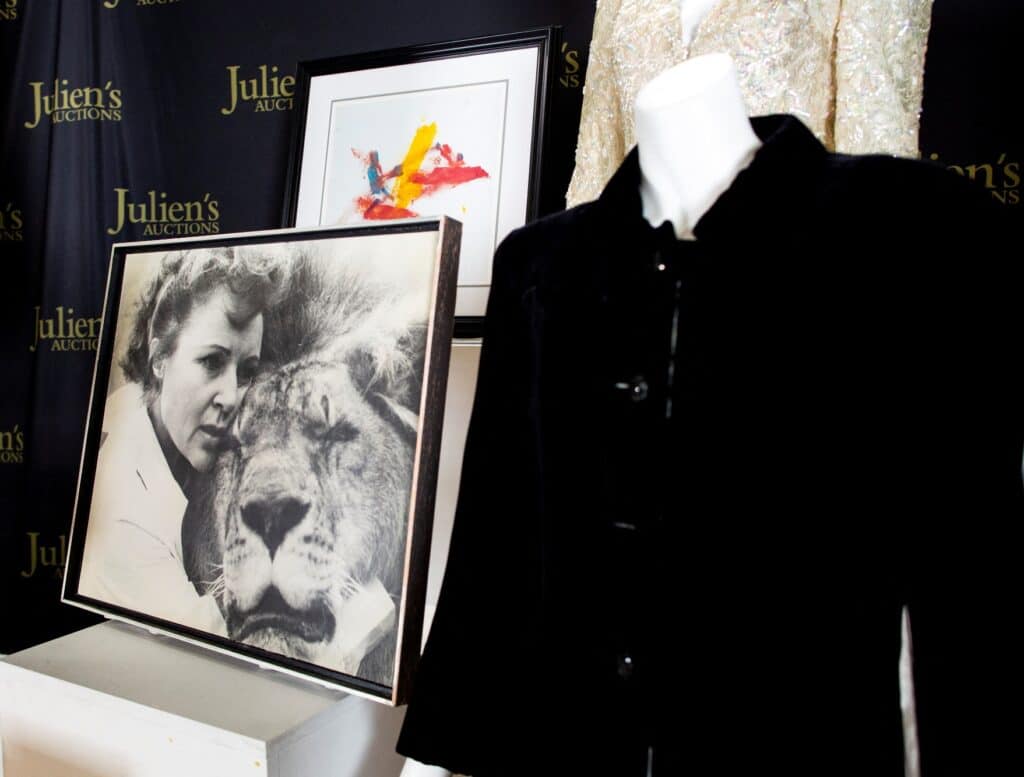 Sbírka předmětů zesnulé herečky Betty White