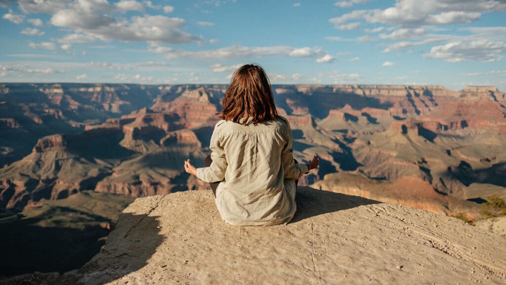 začínáte s meditací sezení