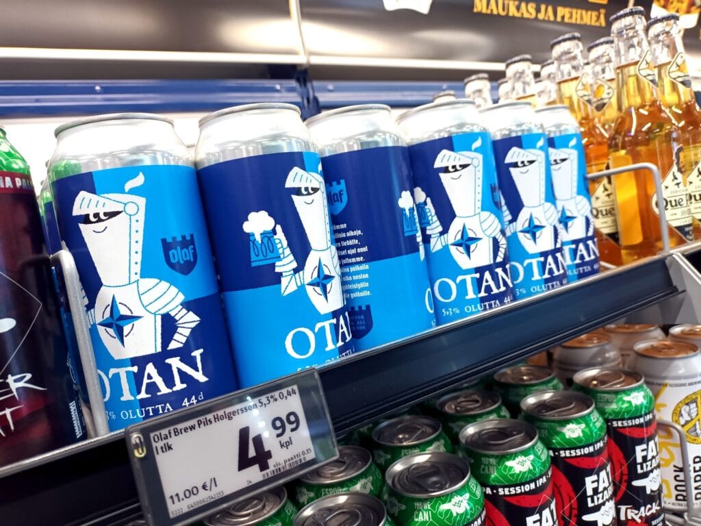 Finský pivovar uvádí na trh pivo Otan olutta