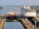 Velká loď Panamský průplav