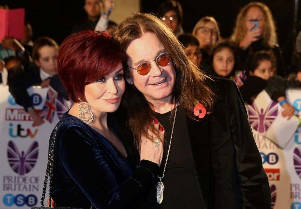 Ozzy Osbourne s manželkou Sharon Osbourne