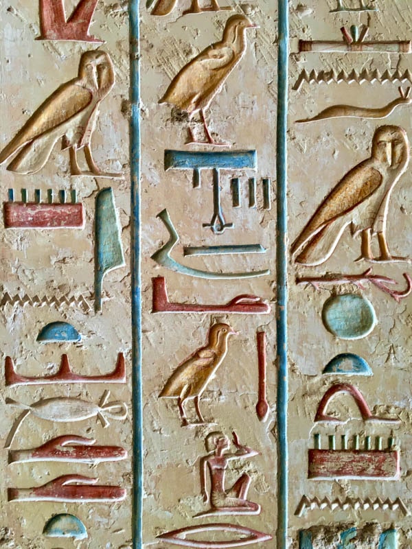 tradiční suvenýry z Egypta