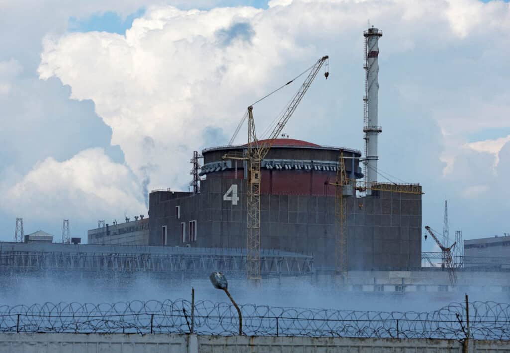 Útoky na ukrajinskou jadernou elektrárnu demilitarizovaná zóna