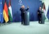 Německý kancléř odmítl Abbásův výrok o holokaustu páchaném Izraelem