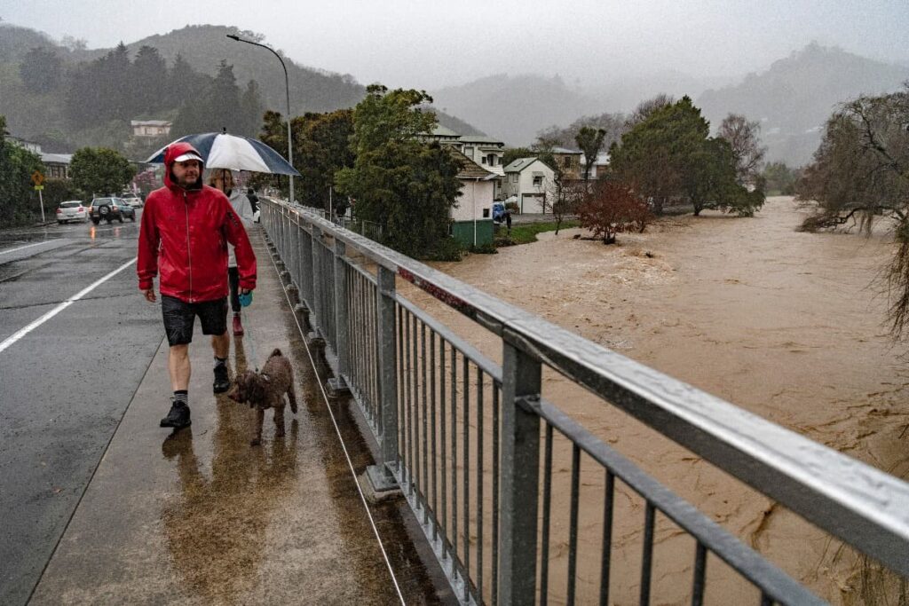 povodně na Novém Zélandu
