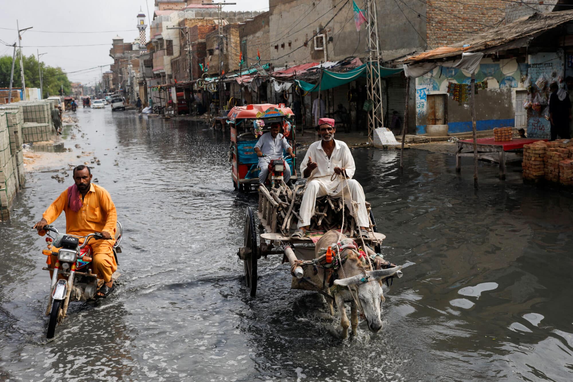 povodně nemoci v Pákistánu