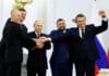 Putin podepsal smlouvy o připojení čtyř ukrajinských regionů k Rusku