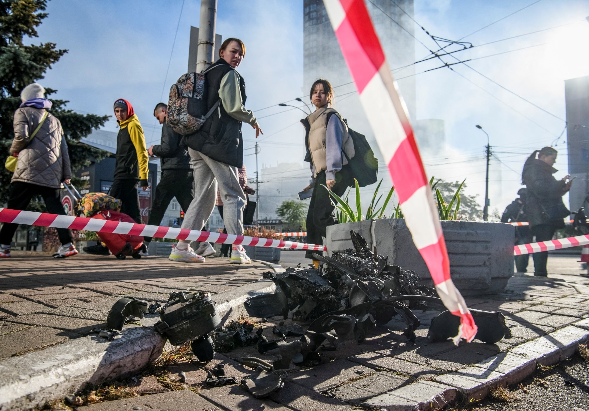 K útoku v Kyjevě došlo znovu v ranní špičce