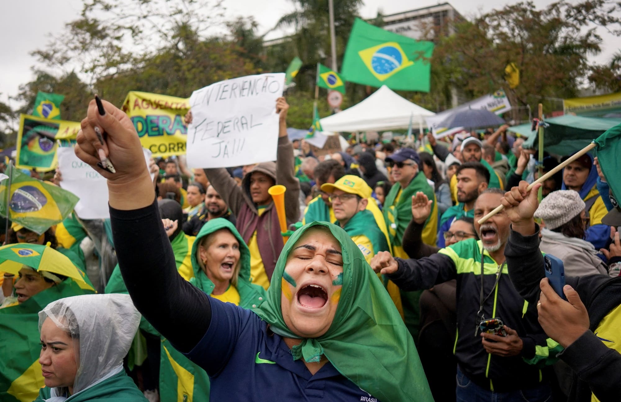 Protesty v Sao Paulu